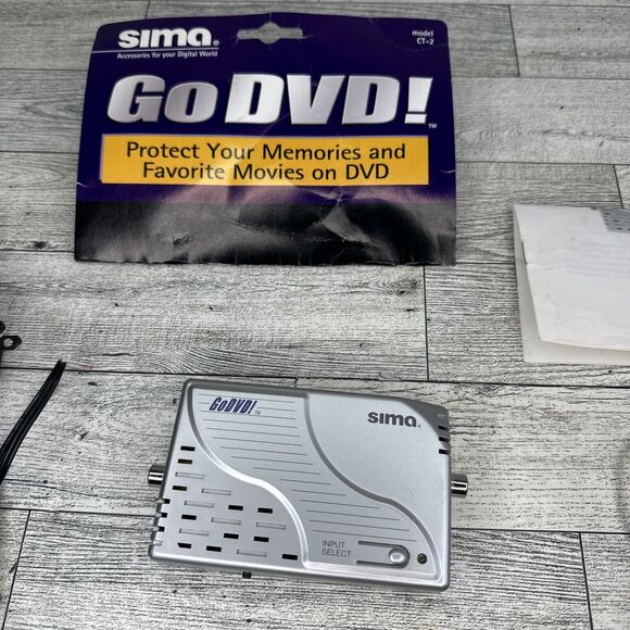 Sima Go DVD GoDVD Model CT-2 Digital Video Enhancer and Duplicator Transfer - Picture 3 of 6
